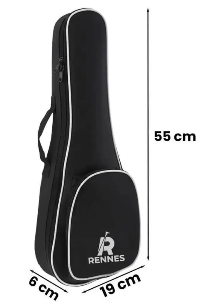 Rennes UCS-21 Soprano Ukulele Çantası Gigbag Softcase Kılıf
