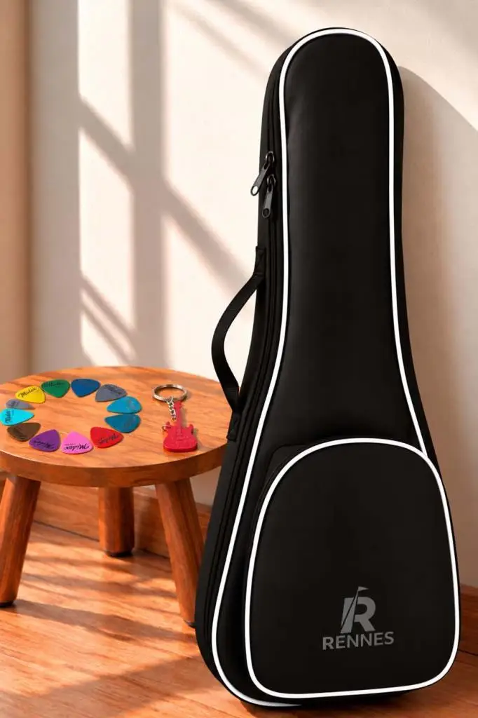 Rennes UCS-21 Soprano Ukulele Çantası Gigbag Softcase Kılıf