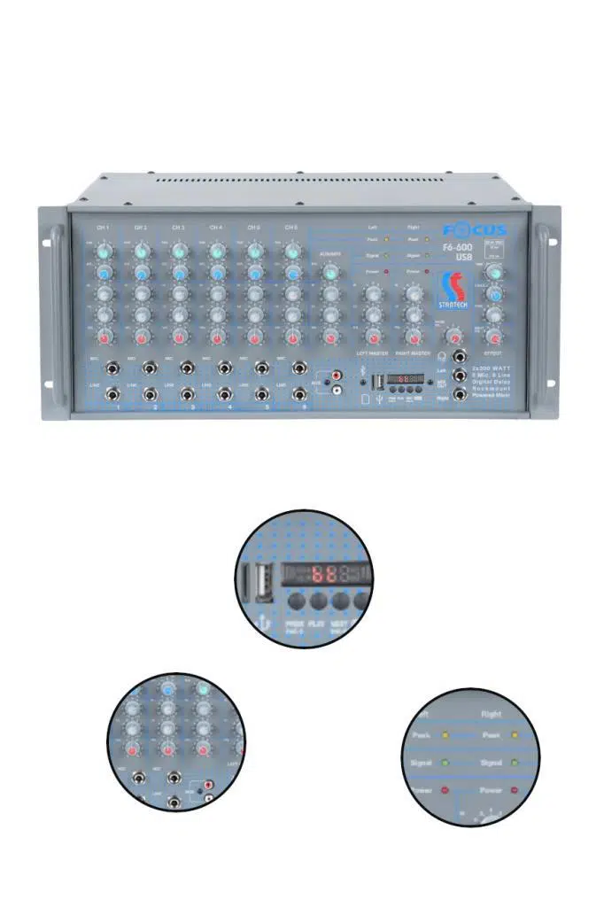 Startech Focus F6-600 Watt USB Cami Anfisi