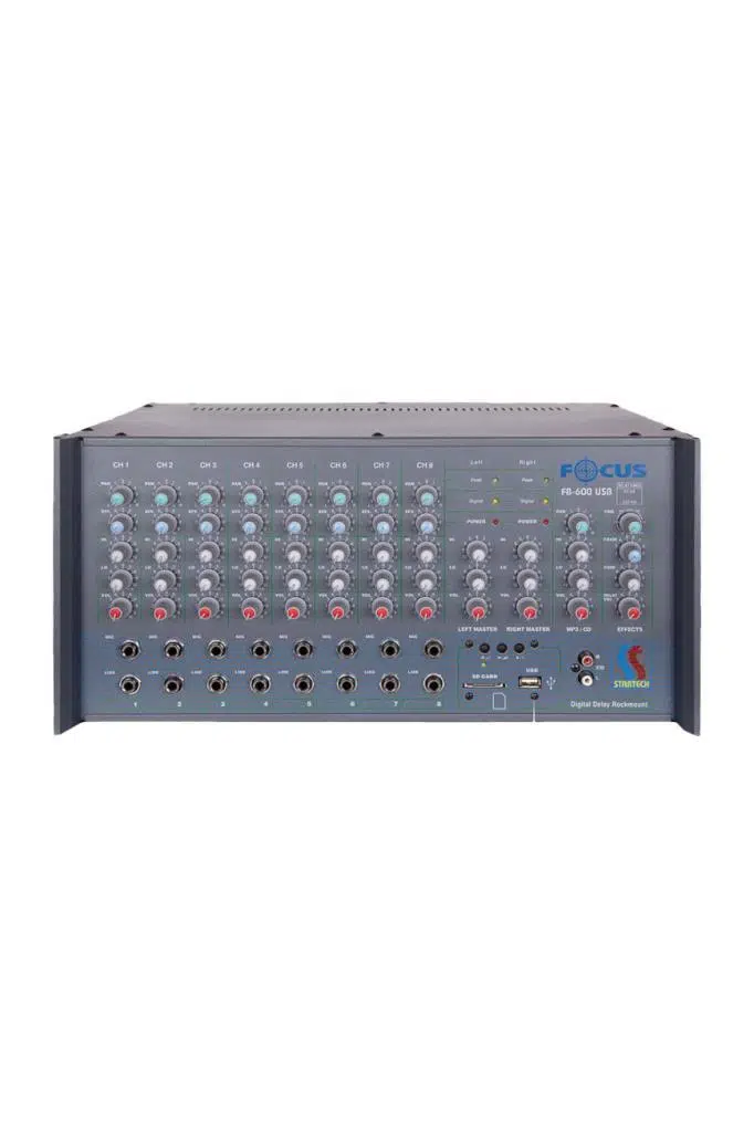 Startech Focus F8-600T USB 2x300W Hat Trafolu Stereo Anfi Power Mixer Amfi Startech Focus F8-600T USB 2x300W Hat Trafolu Stereo Anfi Power Mixer Amfi