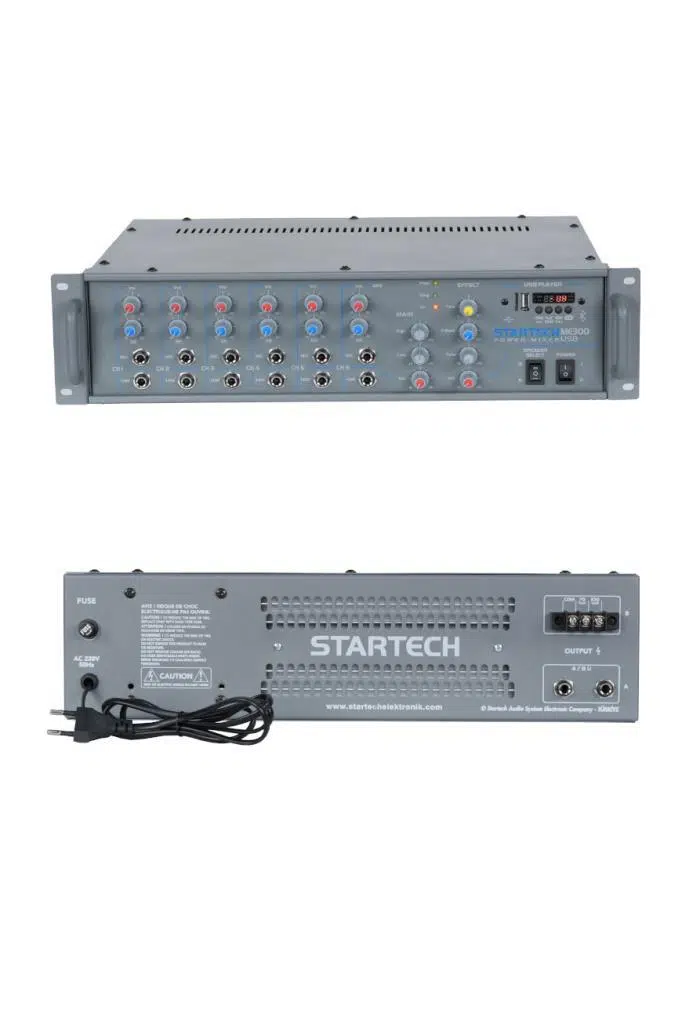 Startech Mono ME-300T USB 300 Watt Hat Trafolu ve Ekholu Cami Anfisi Startech Mono ME-300T USB 300 Watt Hat Trafolu ve Ekholu Cami Anfisi