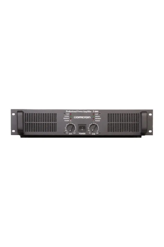 Startech Omcron P-1000 2x500W Çift Çıkışlı Stereo Power Anfi Güç Anfisi Startech Omcron P-1000 2x500W Çift Çıkışlı Stereo Power Anfi Güç Anfisi