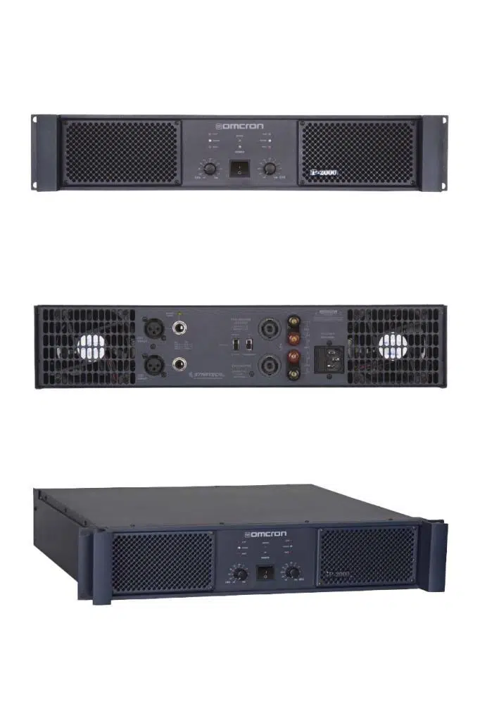 Startech Omcron P-2000 2x1000W Çift Çıkışlı Stereo Power Anfi Güç Anfisi Startech Omcron P-2000 2x1000W Çift Çıkışlı Stereo Power Anfi Güç Anfisi