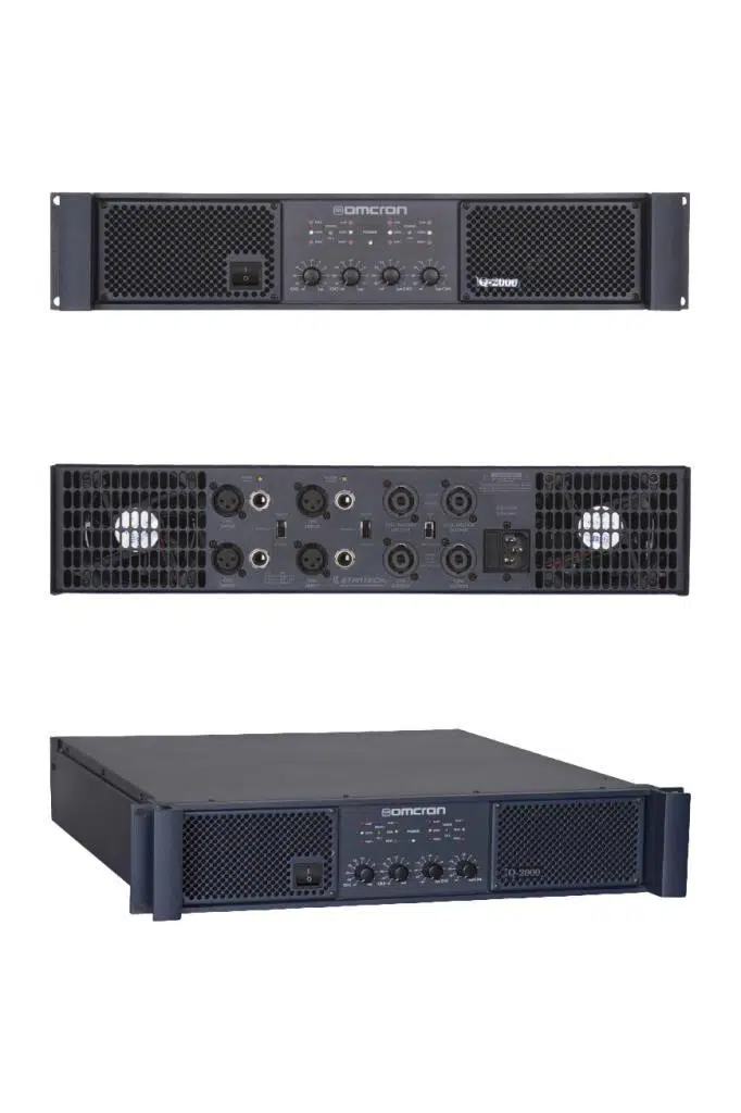 Startech Omcron Q-2000 4x500W 4 Çıkışlı Power Anfi Startech Omcron Q-2000 4x500W 4 Çıkışlı Power Anfi