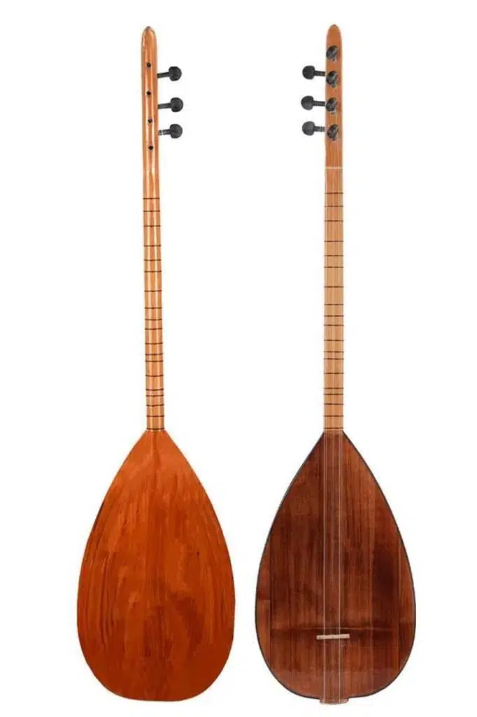 Yonka B-141K-AMP Amfili Kısa Sap Karaağaç Kaliteli Saz Bağlama Seti