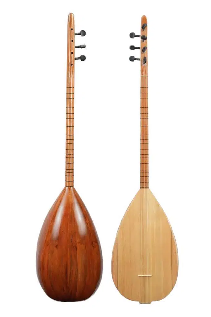 Yonka B-142K Kısa Sap Çınar Ağacı Gövde Kaliteli Gürgen Sap Saz Bağlama Seti
