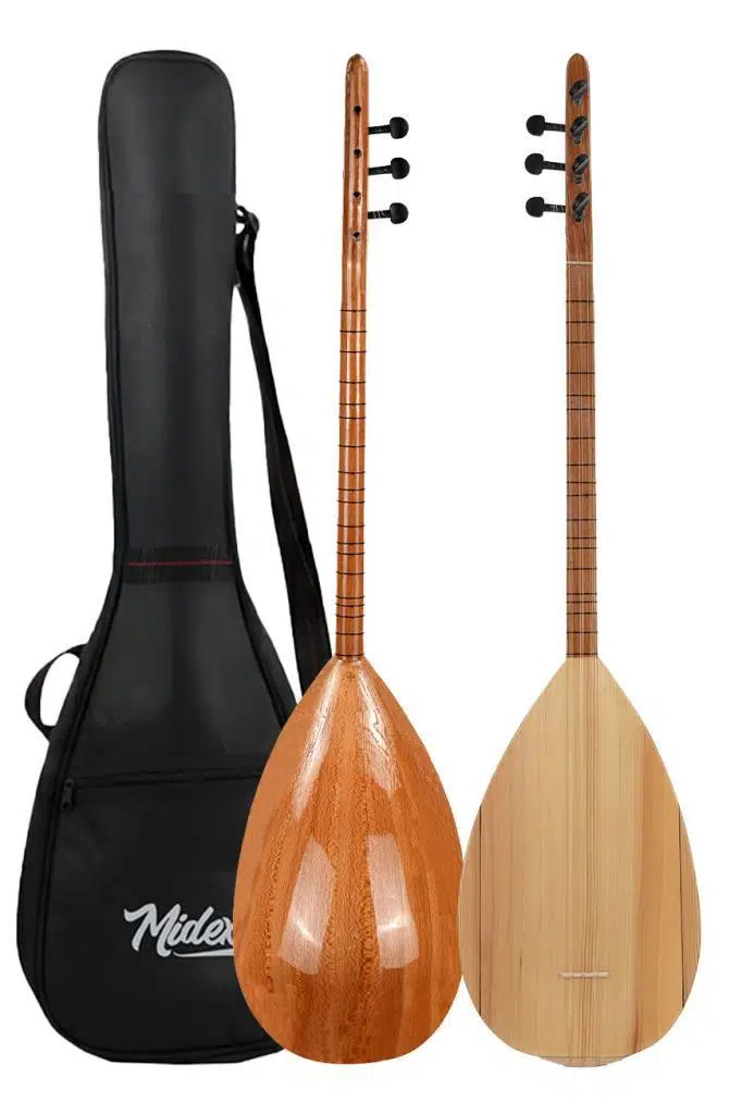 Yonka B-143K-AMP Amfili Kısa Sap Dut Ağacı Kaliteli Saz Bağlama Seti Yonka B-143K-AMP Amfili Kısa Sap Dut Ağacı Kaliteli Saz Bağlama Seti