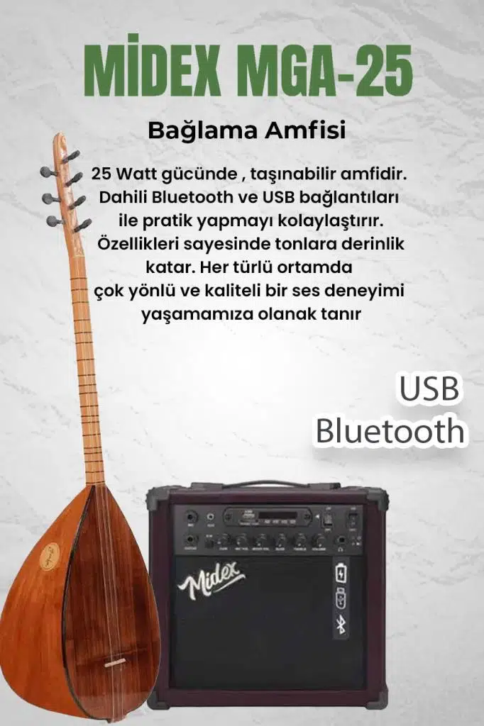 Yonka B-143K-AMP Amfili Kısa Sap Dut Ağacı Kaliteli Saz Bağlama Seti Yonka B-143K-AMP Amfili Kısa Sap Dut Ağacı Kaliteli Saz Bağlama Seti