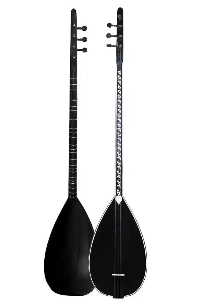 Yonka B-145U Uzun Sap Ceviz Ağacı Siyah İnci Kaliteli Gürgen Sap Saz Bağlama Seti Yonka B-145U Uzun Sap Ceviz Ağacı Siyah İnci Kaliteli Gürgen Sap Saz Bağlama Seti