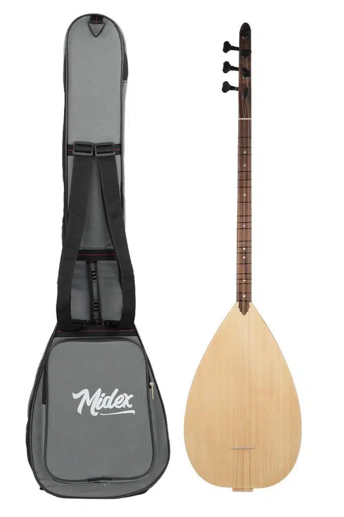 Yonka B-241K Kısa Sap Ceviz Ağacı Sap Gövde Yüksek Kaliteli Saz Bağlama Seti