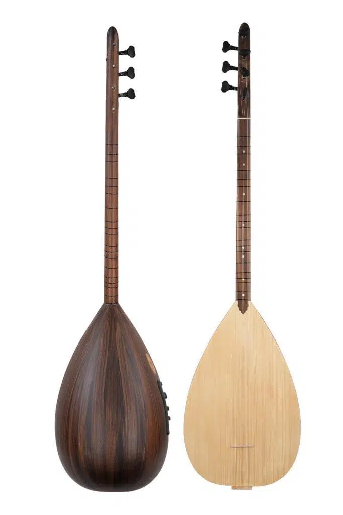 Yonka B-241K Kısa Sap Ceviz Ağacı Sap Gövde Yüksek Kaliteli Saz Bağlama Seti