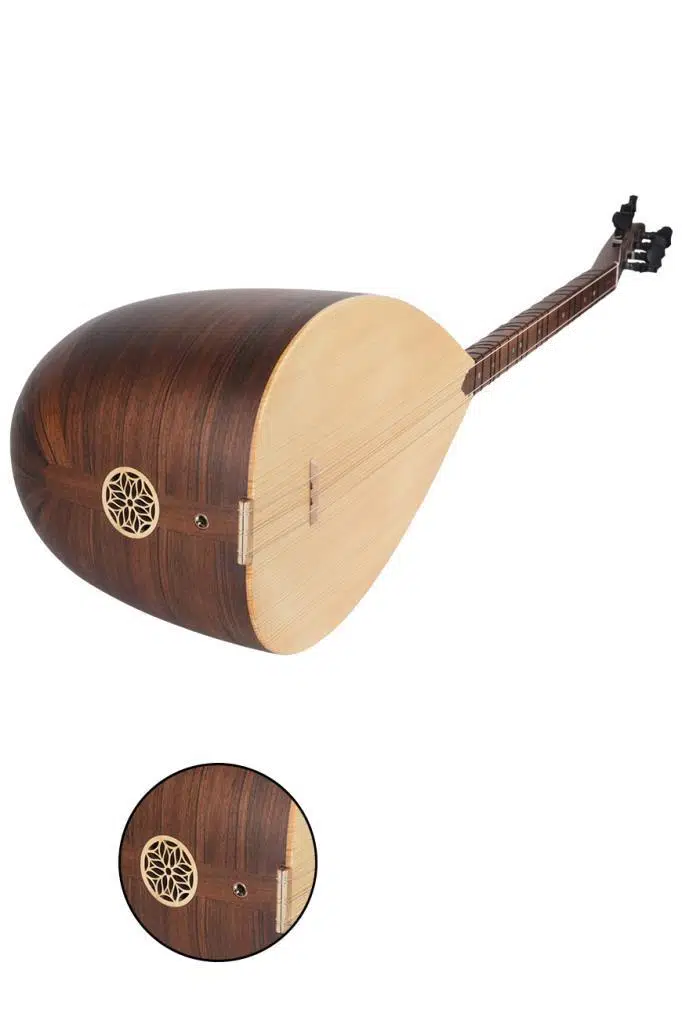 Yonka B-241K Kısa Sap Ceviz Ağacı Sap Gövde Yüksek Kaliteli Saz Bağlama Seti