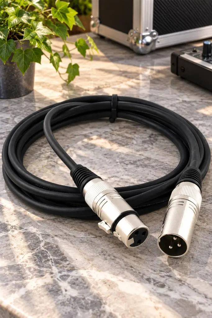 Yonka Mic St10 Stereo Mikrofon Kablosu XLR + XLR 10 Metre
