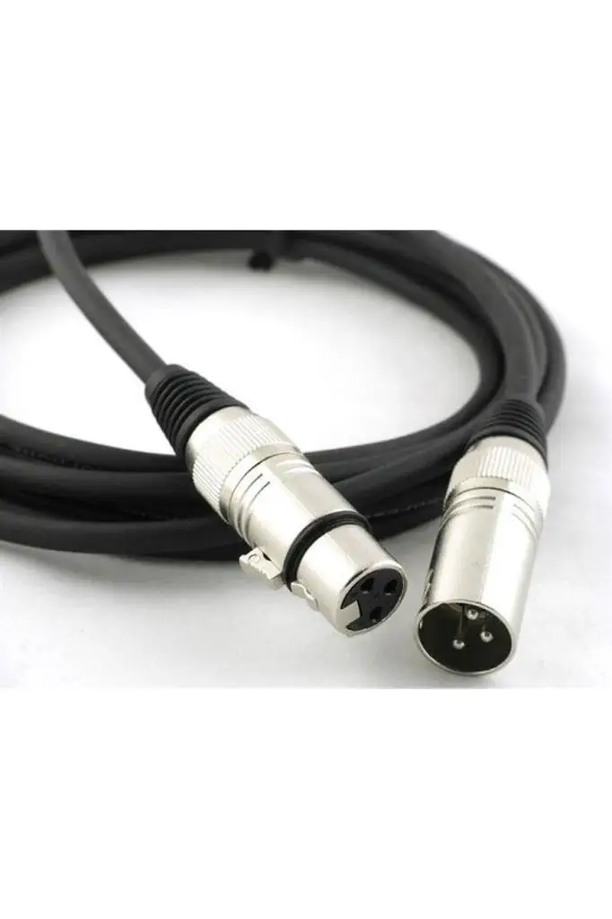 Yonka Mic St10 Stereo Mikrofon Kablosu XLR + XLR 10 Metre