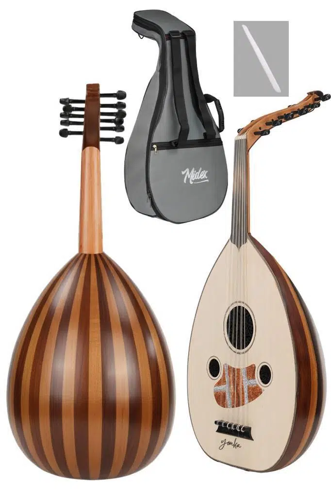 Yonka UD-20CL Ceviz Ladin Ağacı Kaliteli Başlangıç Seviye Ud Seti